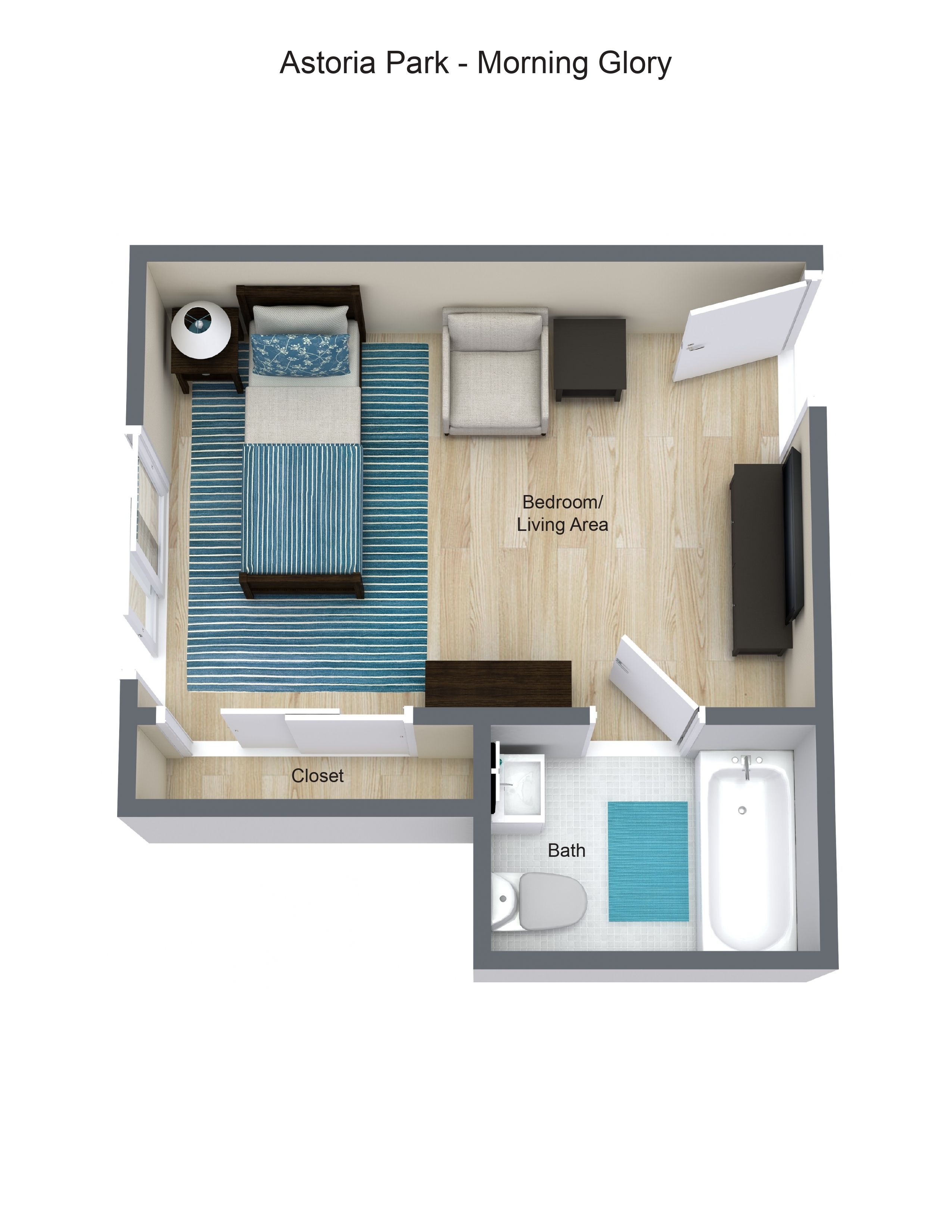 Astoria Park - Morning Glory - Floor Plan Memory Care_page-0001