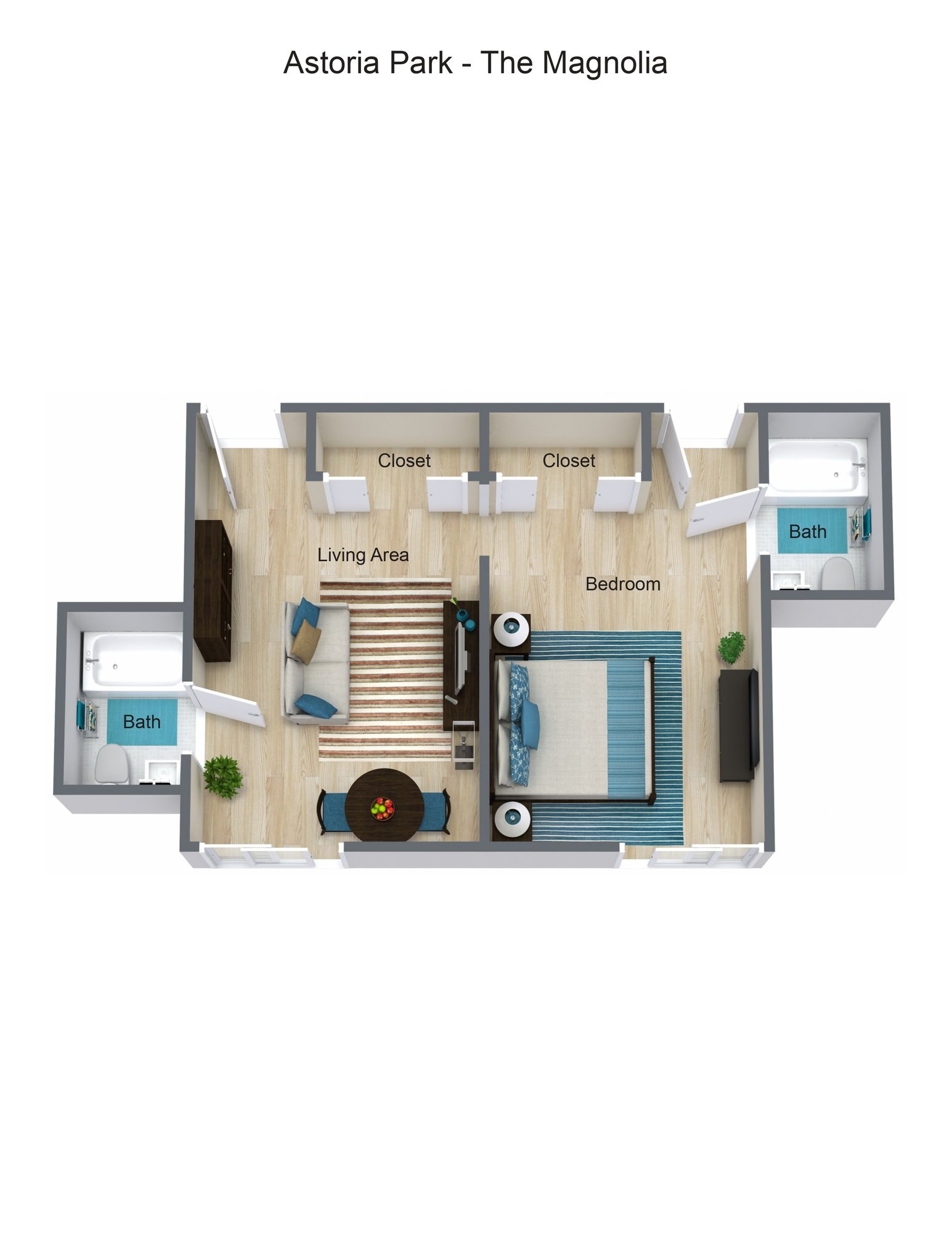 Astoria Park - The Magnolia - Floor Plan_page-0001