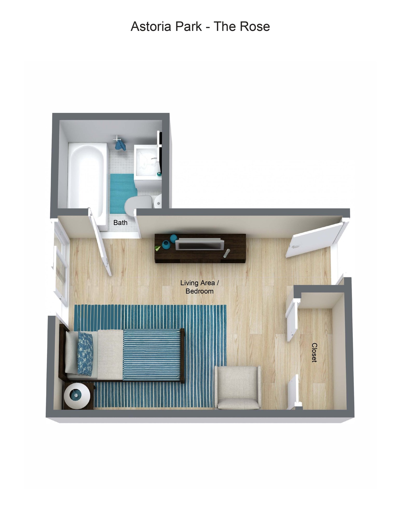 Astoria Park - The Rose - Floor Plan_page-0001