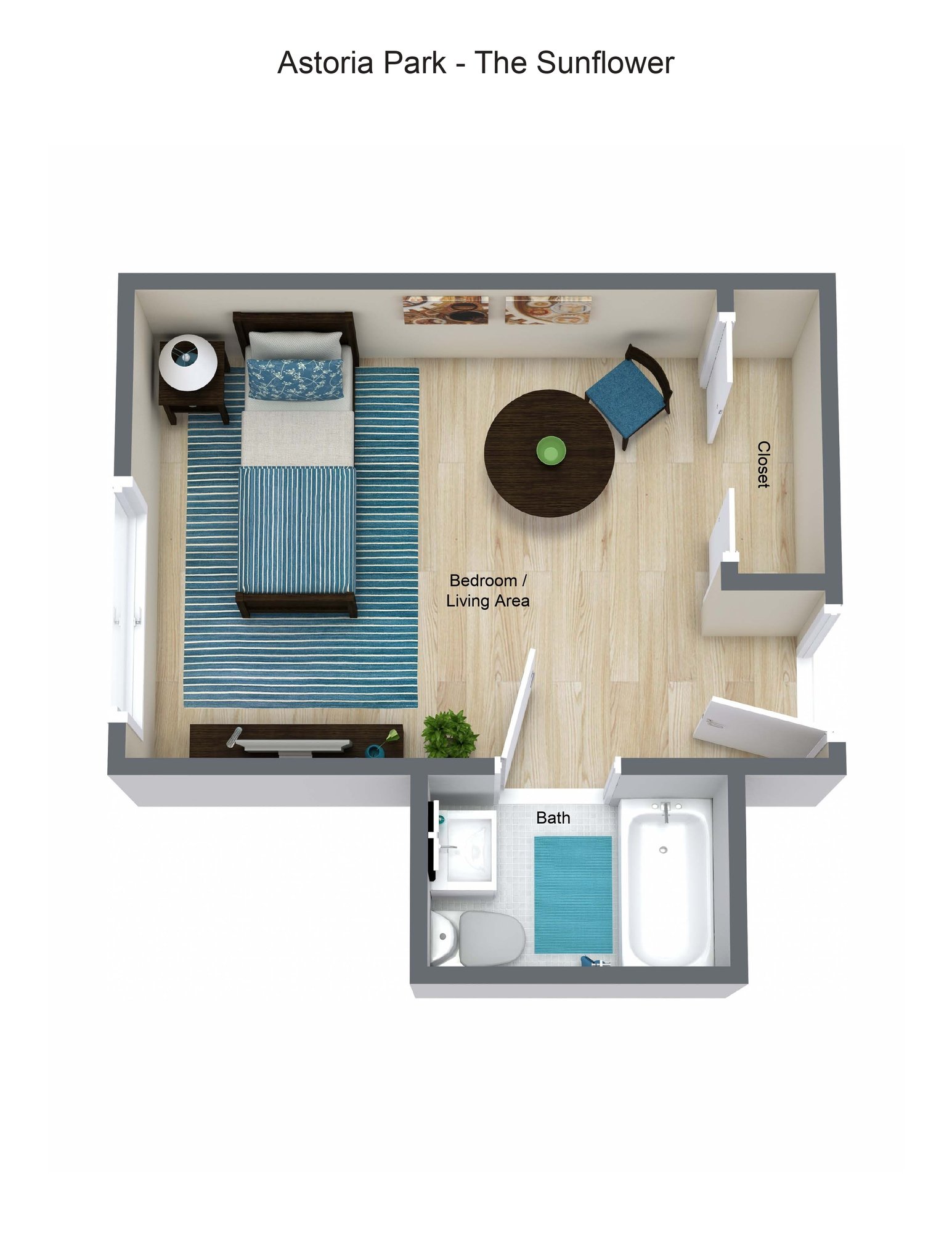 Astoria Park - The Sunflower - Floor Plan_page-0001